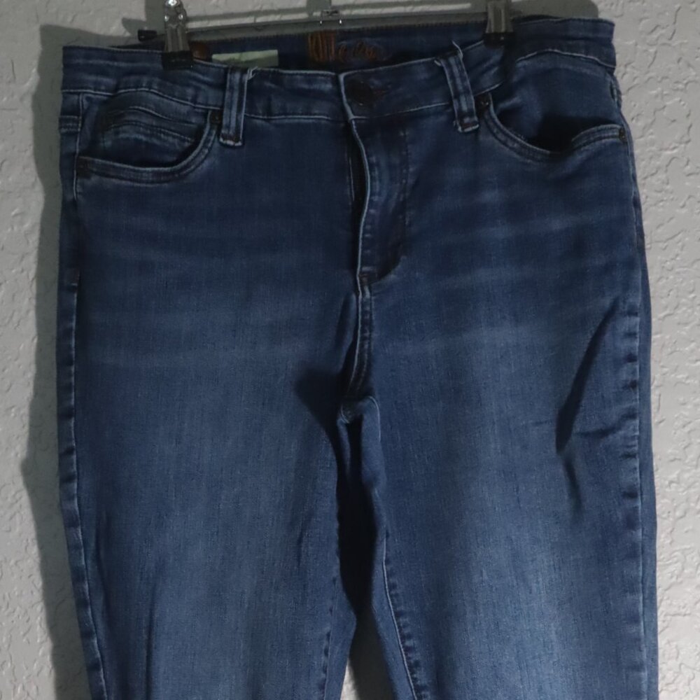 Kut From the Kloth Carlo Jeans Size 12 Medium Wash - Picture 5 of 5